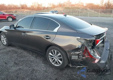 2017 Infiniti Q50 3.0T Premium z USA, uszkodzony, nr VIN JN1EV7AP6HM737836